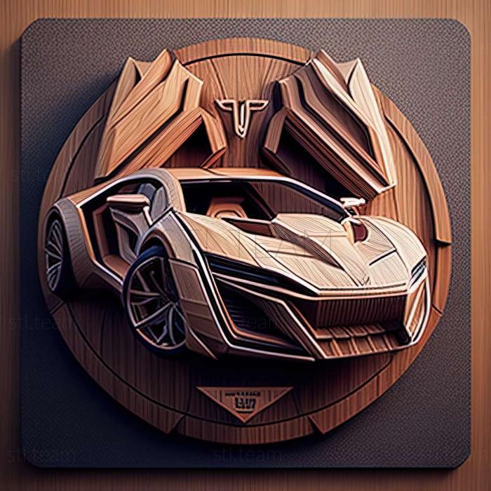 3D model Project CARS Lykan Hypersport game (STL)